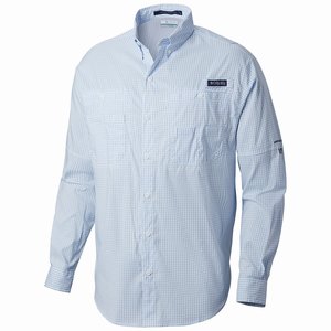 Columbia PFG Super Tamiami™ Långärmad Tröja Herr Vita (LWEIJ5194)